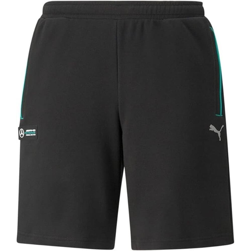 PUMA Mens Mercedes F1 Nightride Shorts Black M
